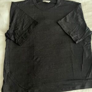 BANANA REPUBLIC SHORT SLEEVE LINEN TEE